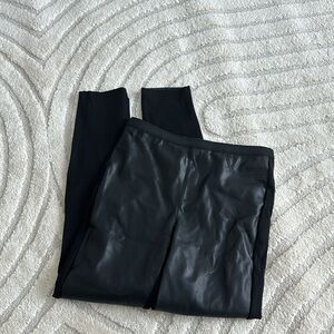 Bagatelle leather panel leggings